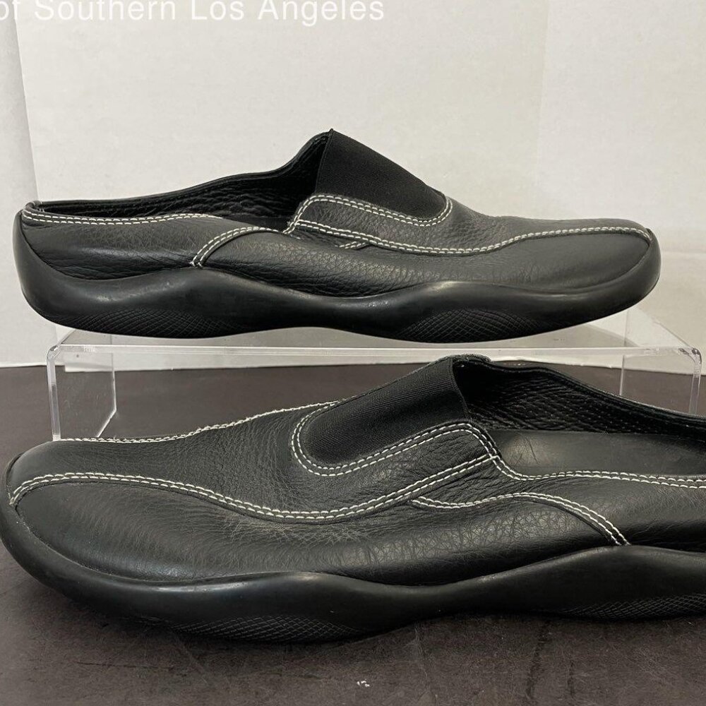 Prada Black Leather Slip-On - Picture 2 of 5